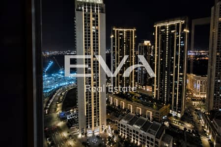 2 Bedroom Flat for Rent in Dubai Creek Harbour, Dubai - VACANT | UNFURNISHED | HIGH FLOOR