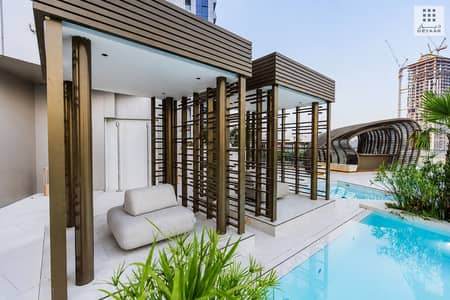 Studio for Rent in Business Bay, Dubai - Regalia by Deyaar - Poolside Cabana. jpg