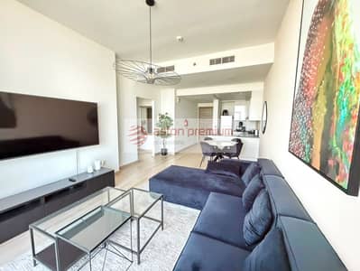 1 Bedroom Flat for Rent in Jumeirah Village Circle (JVC), Dubai - Fully Furnished 1BR | Vacant | High Floor| Balcony