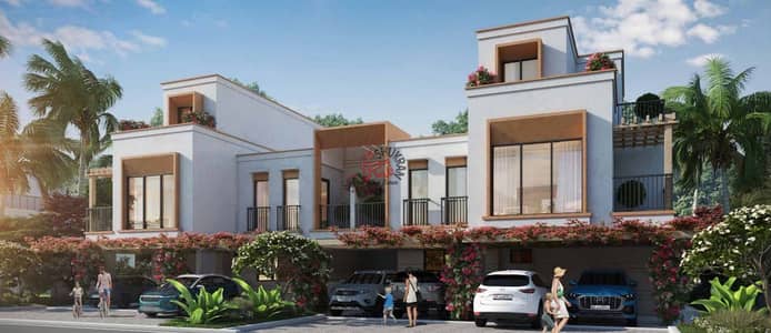 4 Cпальни Таунхаус Продажа в Дамак Лагунс, Дубай - Mykonos villa. png