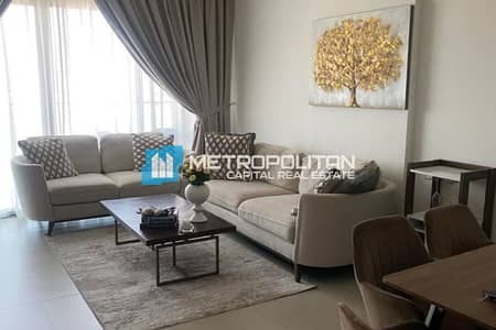 1 Bedroom Apartment for Rent in Saadiyat Island, Abu Dhabi - Fully Furnished | Ready To Move 1BR | High Floor