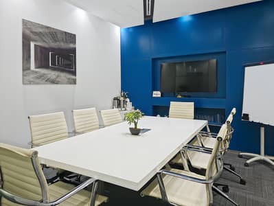 克里奇阿治曼公寓小区， 阿治曼 写字楼待租 - Regus_Ajman, Corniche_UAE_Centre 3276_Meeting Room 1_LOCATIONHEROIMAGE. jpg