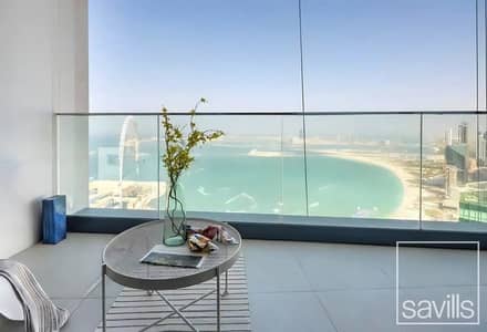 朱美拉海滩住宅（JBR）， 迪拜 2 卧室公寓待租 - 位于朱美拉海滩住宅（JBR），朱美拉谦恭度假酒店和水疗中心，朱美拉门户1号大厦 2 卧室的公寓 350000 AED - 16357352