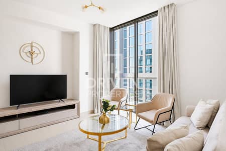 2 Bedroom Apartment for Sale in Sobha Hartland, Dubai - Mid Floor | Furnished | Vacant | Downtown View