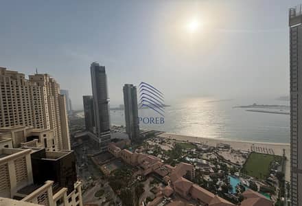朱美拉海滩住宅（JBR）， 迪拜 1 卧室顶楼公寓待租 - 位于朱美拉海滩住宅（JBR），慕然恩住宅综合体，慕然恩4号楼 1 卧室的顶楼公寓 185000 AED - 16358511