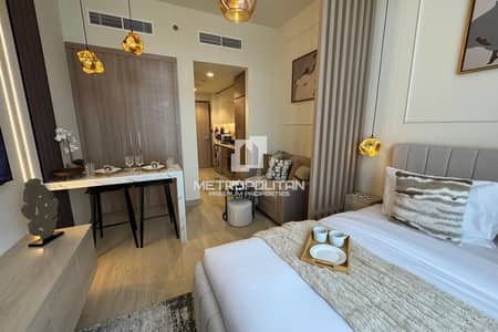 Studio for Rent in Meydan, Dubai - Stylish Upgraded Studio | Direct Lagoon View