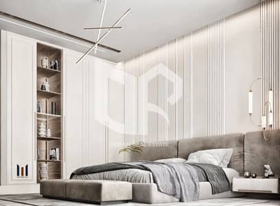 3 Cпальни Таунхаус Продажа в Аль Рахмания, Шарджа - 648-8657 BEDROOM INTERIOR RENDERING (1). jpeg