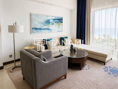 2 Bedroom Apartment for Rent in The Marina, Abu Dhabi - Fully Furnished | Stunning Sea View | Spacious 2br
