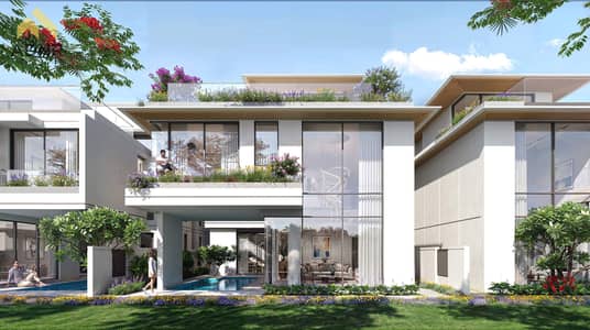 4 Bedroom Villa for Sale in Umm Fanain, Sharjah - 5_bhk_villa_v2_back_elevation. jpg