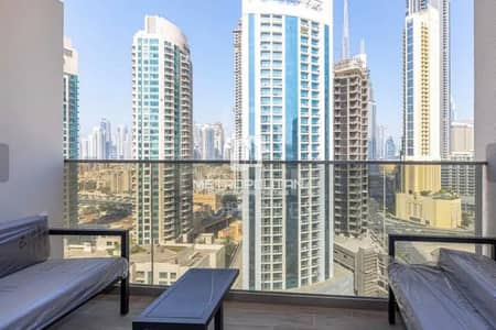 Studio for Rent in Business Bay, Dubai - Burj Khalifa View | Vacant Now | Fully Furnished
