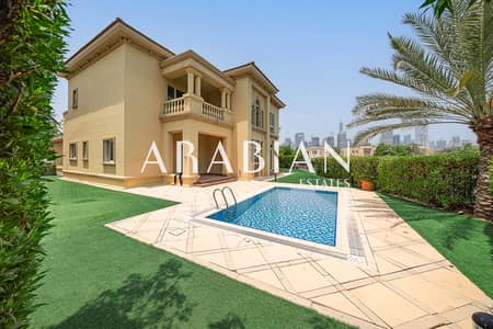 4 Bedroom Villa for Rent in Jumeirah Islands, Dubai - Vacant I Swimming Pool I Upgraded 4 Bedroom Villa for Rent in Jumeirah Islands, Dubai - Vacant I Swimming Pool I Upgraded