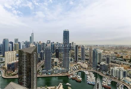 2 Bedroom Flat for Rent in Jumeirah Beach Residence (JBR), Dubai - Fully Furnished | Partial Sea View | Upgraded