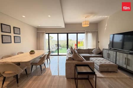 4 Bedroom Townhouse for Rent in DAMAC Hills, Dubai - Semi furnished|Vacant By end of August|Near Pool