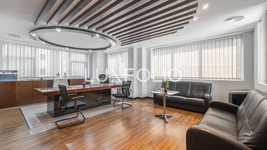 Office for Rent in Business Bay, Dubai - Fully Fitted & Furnished | Close to Metro | Grade A