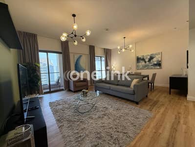 2 Bedroom Apartment for Rent in Jumeirah Beach Residence (JBR), Dubai - 2BR Apartment | Fully Furnished | Well Maintained | High Floor | SHAMS 1, JBR