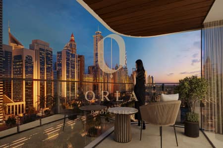 2 Cпальни Апартаменты Продажа в Джумейра Гарден Сити, Дубай - 2 Bed Balcony. jpg 2 Cпальни Апартаменты Продажа в Джумейра Гарден Сити, Дубай - 2 Bed Balcony. jpg