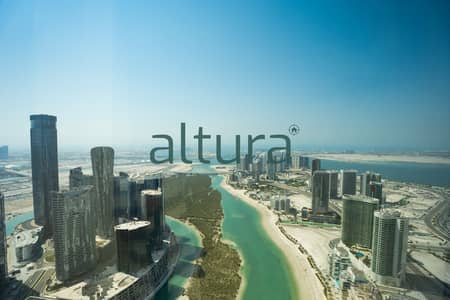 2 Bedroom Apartment for Rent in Al Reem Island, Abu Dhabi - 2BR with Sky Pod | Full Mangrove View | Available