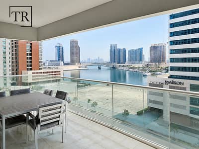 2 Bedroom Apartment for Rent in Business Bay, Dubai - Furnished | Spacious |Elegant Finishes| Canal View