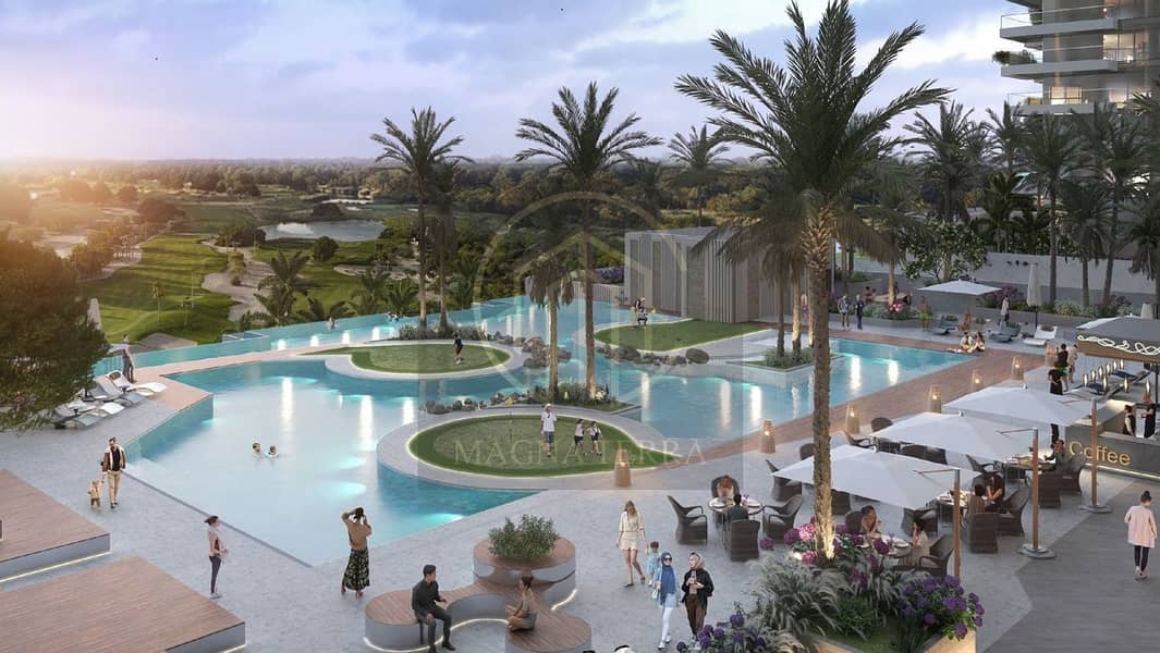 2 Pools-at-Golf-Greens-by-Damac. jpg