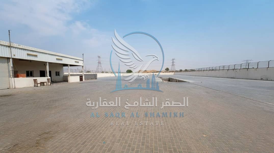 4 حوش صناعي للإيجار في الصجعة 60,000 قدم مربع كهرباء 3 فاز 740,000 درهم سنوياً10. jpeg