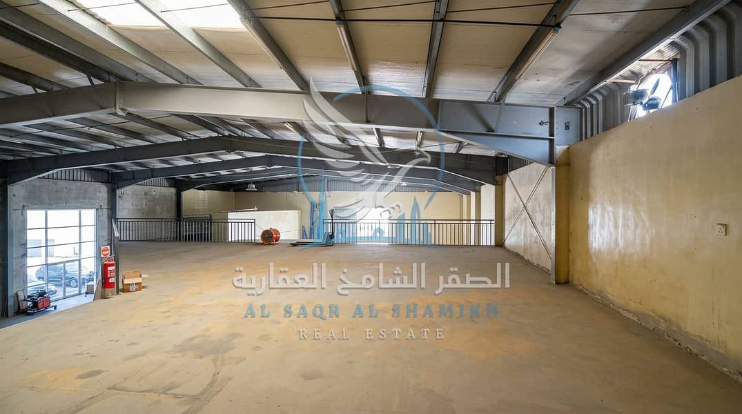 8 مستودع مجهز بكهرباء 3 فاز بقدرة 44 كيلوواط. . jpeg
