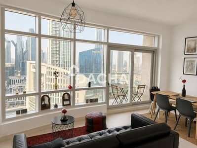 1 Bedroom Flat for Sale in Downtown Dubai, Dubai - Burj Khalifa view | Corner Unit | Tenanted