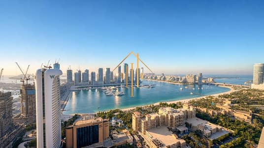 شقة 4 غرف نوم للبيع في دبي مارينا، دبي - شقة في أوشن هايتس،دبي مارينا 4 غرف 4590000 درهم - 16379862