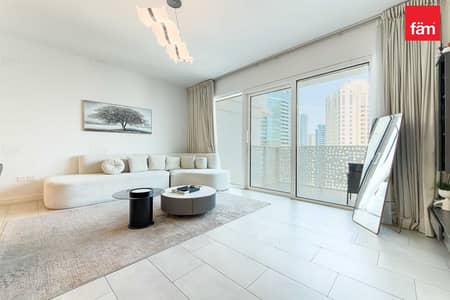 1 Bedroom Apartment for Rent in Jumeirah Beach Residence (JBR), Dubai - High Floor | Beach Access | Fully Furnished