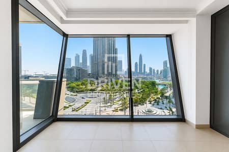2 Bedroom Apartment for Rent in Downtown Dubai, Dubai - Panoramic Burj Khalifa View | Vacant | Spacious