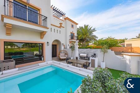 3 Bedroom Townhouse for Rent in Jumeirah Golf Estates, Dubai - Fully Upgraded | Private Pool | Golf Course
