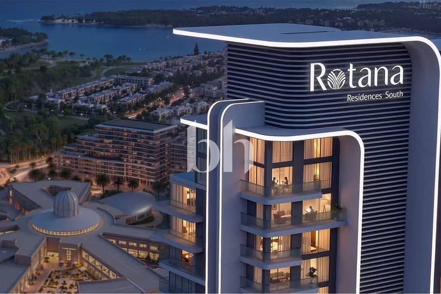 10 Rotana Residence Al Reem Island Night View