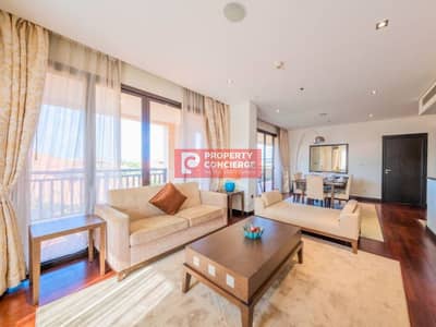 2 Bedroom Apartment for Rent in Palm Jumeirah, Dubai - Sea view | Corner Unit I Fully Furnished I Luxury