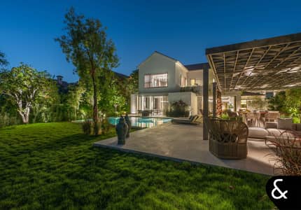 5 Bedroom Villa for Sale in Jumeirah Golf Estates, Dubai - Exclusive - A Rare 15,810 Sq. Ft. Golf-Front Estate