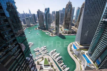 2 Bedroom Apartment for Rent in Dubai Marina, Dubai - Community Expert | High Floor | Unfurnished