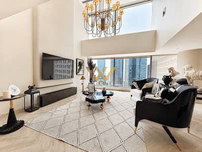 2 Bedroom Flat for Sale in Dubai World Trade Centre (DWTC), Dubai - Upgraded Luxury 2BR into 3BR | Duplex Fully Furnished
