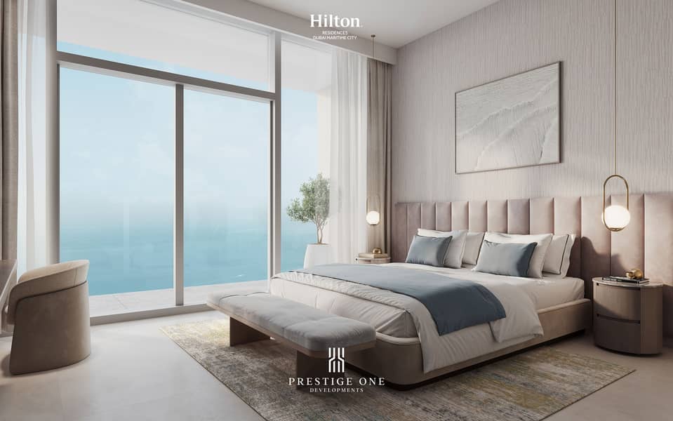 7 1BED_Bedroom_- Hilton Residences DMC. jpg