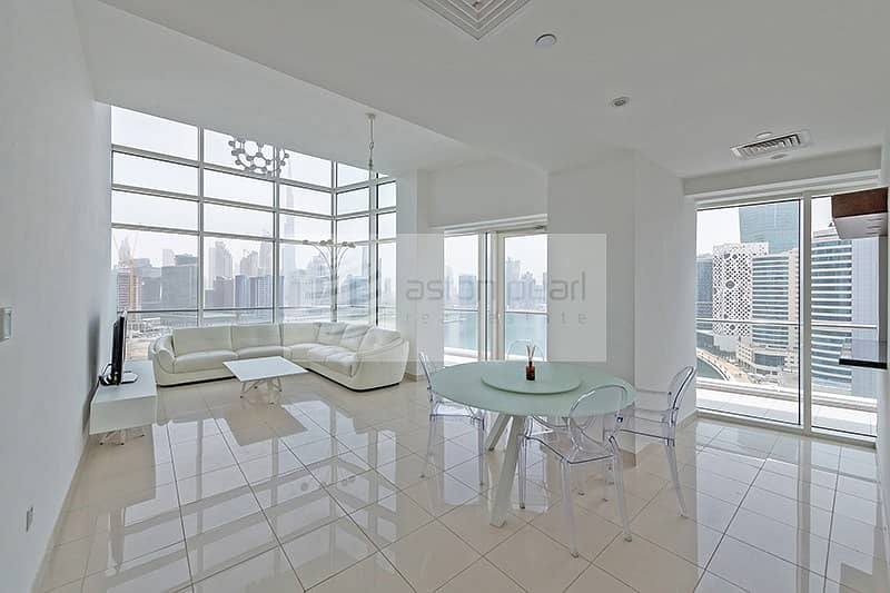 Luxury Duplex | Canal and Burj View| Reduced Price