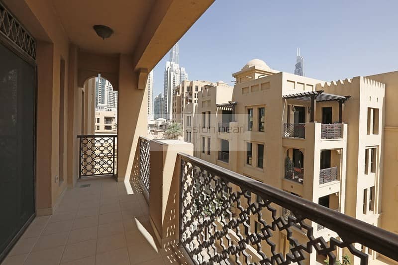 Vacant | 1BR Apartment | Partial Burj Khalifa View