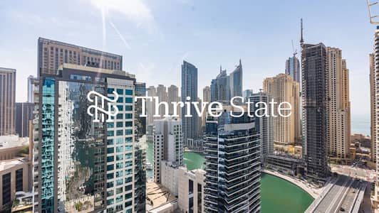 迪拜码头， 迪拜 1 卧室公寓待租 - 位于迪拜码头，滨海景观大厦，滨海景观大厦A座 1 卧室的公寓 80000 AED - 16391510