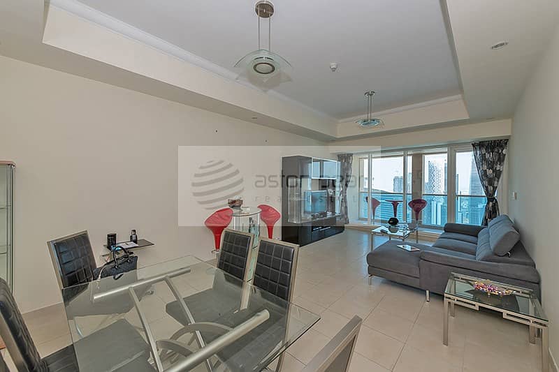 Fully Furnished 2BR+M | Canal/Burj Views