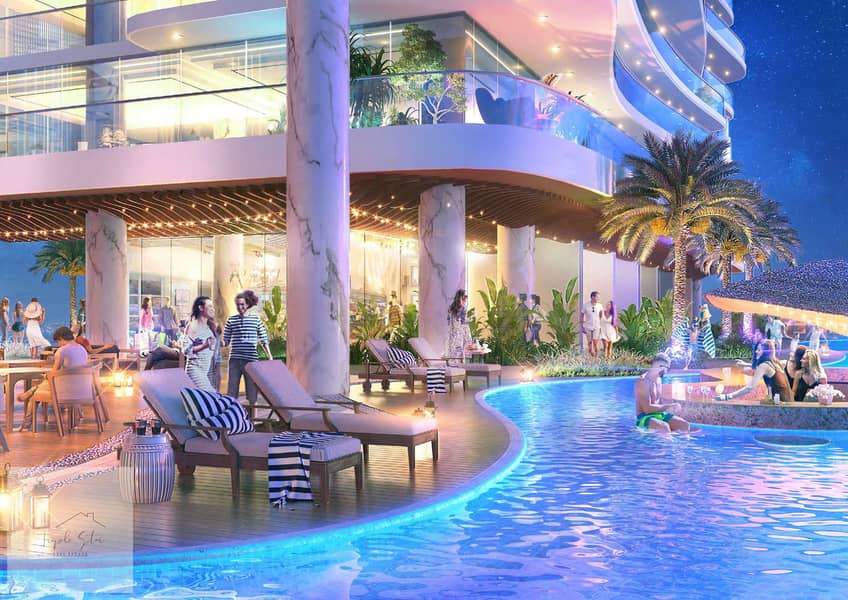 15 DAMACBay_13_amenity_pool_deck_evening. jpg