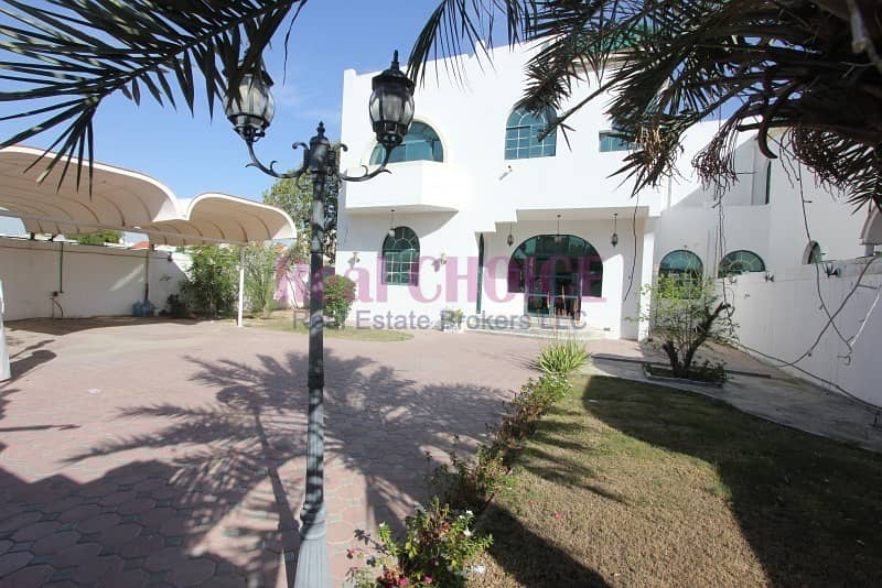 Semi independent 4 Bedroom Villa Huge Garden Available In Mirdif For Rent