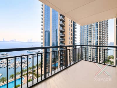 3 Bedroom Apartment for Rent in Dubai Creek Harbour, Dubai - Vacant Corner Unit | Full Burj & Waterfront Views