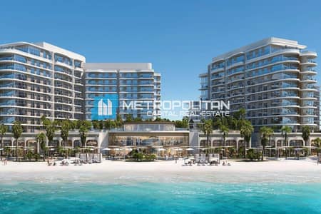 2 Bedroom Apartment for Sale in Fahid Island, Abu Dhabi - High Floor | 2BR w/ Maid's | Partial Sea View