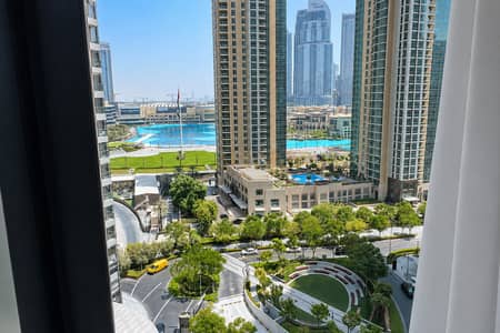 2 Bedroom Apartment for Rent in Downtown Dubai, Dubai - Furnished/Upgraded | Fountain Views | Chiller Free