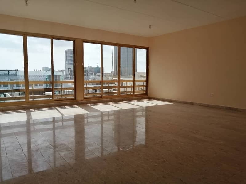 Spacious Apartment 3 BHK, 2 Bathrooms 75K Khalifa Street. Spacious Apartment 3 BHK, 2 Bathrooms 75K Khalifa Street.