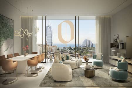 1 Bedroom Apartment for Sale in Madinat Jumeirah Living, Dubai - MJL-Nourelle-INT-3BR-LV-02. jpg