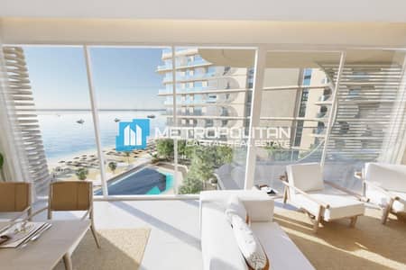 2 Bedroom Flat for Sale in Fahid Island, Abu Dhabi - Sea and Pool View | 2BR w/ Study | Original Price