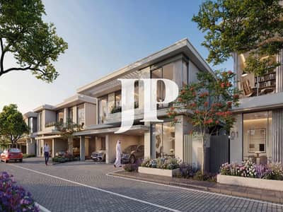 4 Bedroom Villa Compound for Sale in Umm Fanain, Sharjah - Townhouse_4plex A_Front Street View_8K. jpg 4 Bedroom Villa Compound for Sale in Umm Fanain, Sharjah - Townhouse_4plex A_Front Street View_8K. jpg