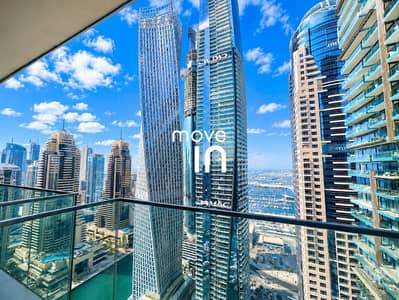 1 Bedroom Flat for Sale in Dubai Marina, Dubai - Sea View|Prime Location|1BR|High Floor|Near Metro
